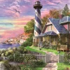Puzzle Lighthouse at rock bay