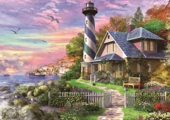 Puzzle Lighthouse at rock bay