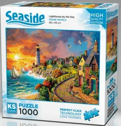 Puzzle Lighthouse by the Sea