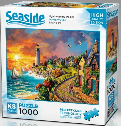 Puzzle Lighthouse by the Sea