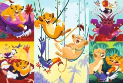 Puzzle Lion King: Courageous Lion King