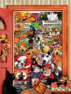 Puzzle Lori Schory - Halloween Beggars