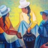Puzzle Louis Toffoli - Women in the Blue Potion, 1977