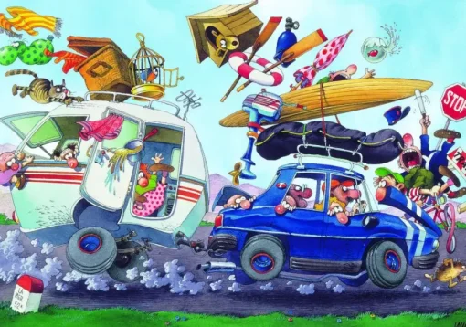 Puzzle Loup: Off On Holiday