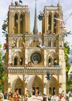Puzzle Loup: Vive Notre Dame
