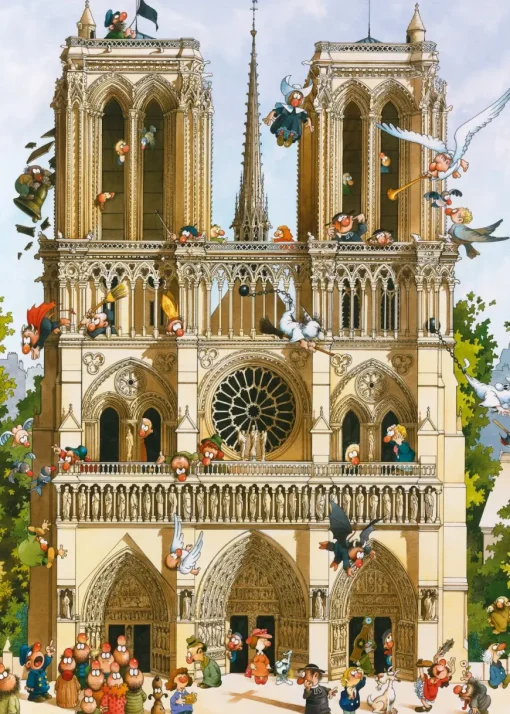 Puzzle Loup: Vive Notre Dame