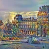 Puzzle Louvre Museum, Paris, France