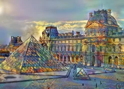 Puzzle Louvre Museum, Paris, France