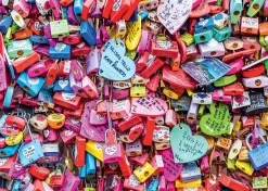 Puzzle Love padlock