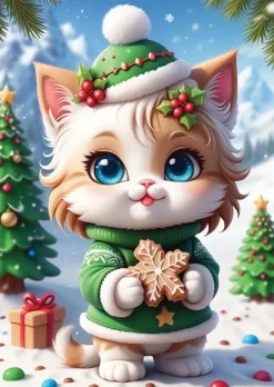 Puzzle Lovely Kitten
