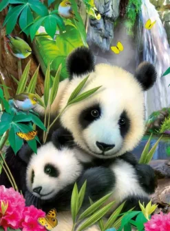 Puzzle Lovely Panda