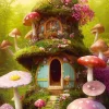 Puzzle Maison Champignon