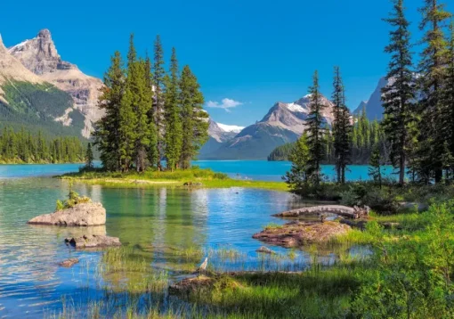 Puzzle Maligne Lake, Canada