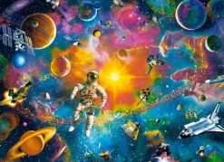 Puzzle Man in Space Man in Space