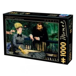 Puzzle Manet: In the conservatory