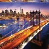 Puzzle Manhattan at dusk