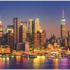 Puzzle Manhattan at night