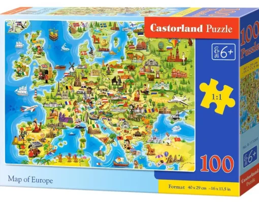 Puzzle Map of Europe