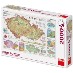 Puzzle Map of the Czech Republic