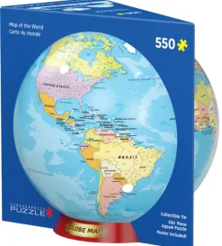 Puzzle Map of the World TIN