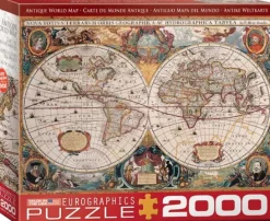 Puzzle Mapa sveta v 17. storo膷í