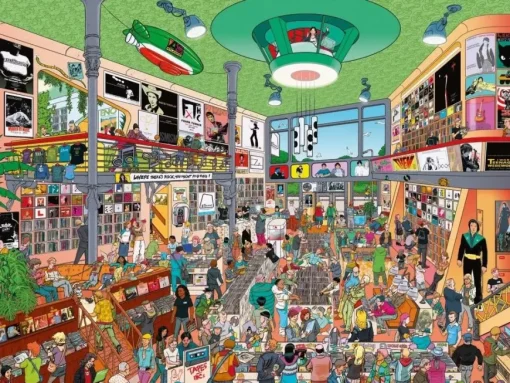Puzzle Marc Herold: Record Store