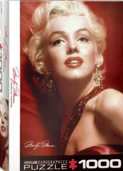 Puzzle Marilyn Monroe - Red Portrait
