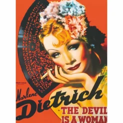 Puzzle Marlene Dietrich: The Devis is a Woman