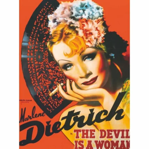 Puzzle Marlene Dietrich: The Devis is a Woman