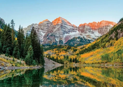 Puzzle Maroon Bells, USA