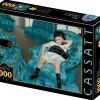 Puzzle Mary Cassatt: Little Girl in a Blue Armchair