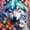 Puzzle Maternal Love Collection: Wolves