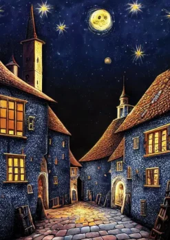 Puzzle Medieval Inn Night 500
