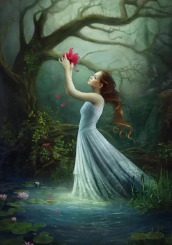 Puzzle Melanie Delon: Red Bloom