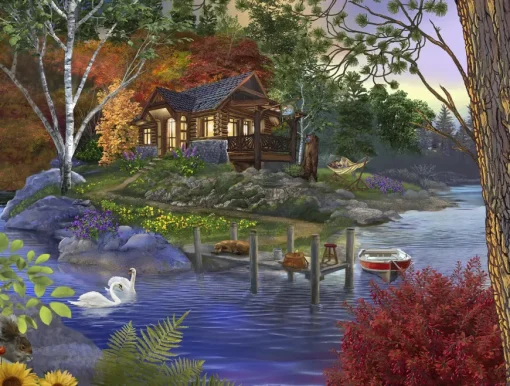 Puzzle Memory Lake