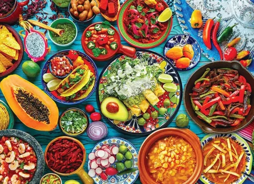 Puzzle Mexican Table