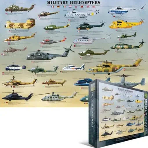 Puzzle Military helicopters 2