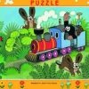 Puzzle Mole and locomotive