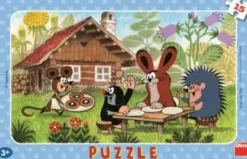 Puzzle Mole on a visit