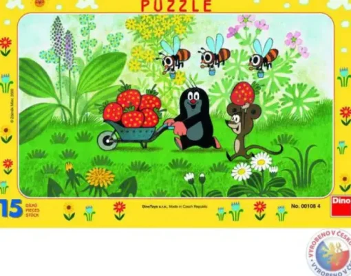 Puzzle Mole on the trip