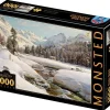 Puzzle Monsted - Winter Landscape in Switzerland near Engadin