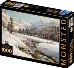 Puzzle Monsted - Winter Landscape in Switzerland near Engadin