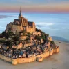 Puzzle Mont Saint Michel from the Air