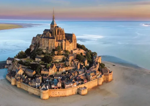 Puzzle Mont Saint Michel from the Air