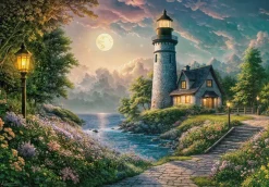Puzzle Moonlight Lighthouse