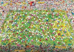 Puzzle Mordillo: Crazy Football