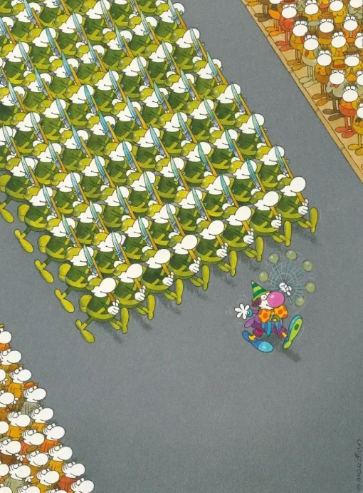 Puzzle Mordillo: The March