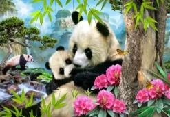 Puzzle Morning panda