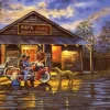 Puzzle Motorcyclist