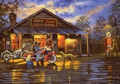 Puzzle Motorcyclist